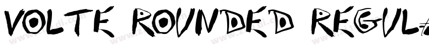 Volte Rounded Regula字体转换 Volte Rounded Regula字体转换